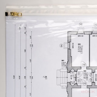 Planschutzhülle 10 Stück DIN A2 transparent