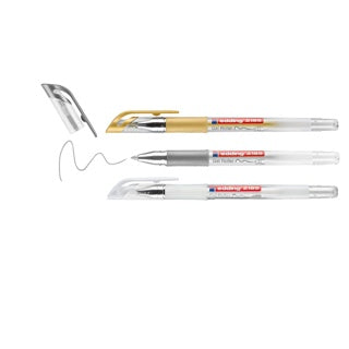 EDDING Gelroller 2185 3 Stück 0.7 mm metallic