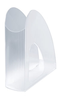 HAN Stehsammler Twin 1611 für DIN A4/C4 Polystyrol transluzent-klar