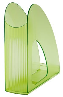 HAN Stehsammler Twin 1611 für DIN A4/C4 Polystyrol transluzent-grün