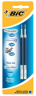 BIC Nachfüllminen Gel-ocity Original 2 Stück im Blister 0.35 mm (M) blau