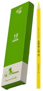 JOLLY Buntstifte 3000 Supersticks Classic 12 Stück neongelb
