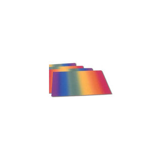 FOLIA Fotokarton 77095 10 Bögen 300 g/m² 50 x 70 cm regenbogenverlauf
