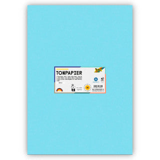 FOLIA Tonzeichenpapier 6339 DIN A3 50 Bögen 130 g/m² eisblau