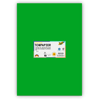 FOLIA Tonzeichenpapier 6355 DIN A3 50 Bögen 130 g/m² grasgrün