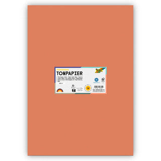 FOLIA Tonzeichenpapier 6372 DIN A3 50 Bögen 130 g/m² hellbraun