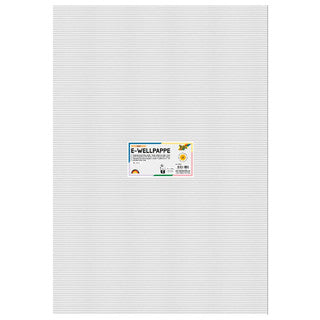FOLIA Wellpappe 741000 10 Bögen 260 g/m² 50 x 70 cm weiß