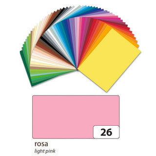 FOLIA Fotokarton 6126 10 Bögen 300 g/m² 50 x 70 cm rosa