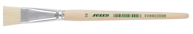 JOLLY Borstenpinsel 9430 6 Stück Nr. 18 19 mm natur