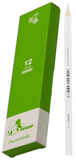 JOLLY Buntstifte 3000 Supersticks Classic 12 Stück weiß