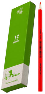 JOLLY Buntstifte 3000 Supersticks Classic 12 Stück zinnoberrot