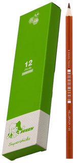 JOLLY Buntstifte 3000 Supersticks Classic 12 Stück hellbraun