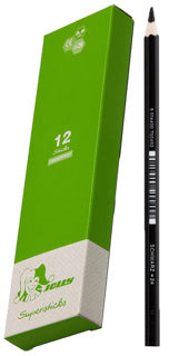 JOLLY Buntstifte 3000 Supersticks Classic 12 Stück schwarz