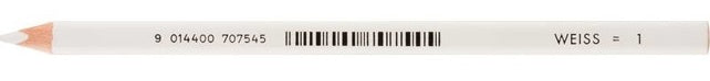 JOLLY Buntstift 3003 Supersticks Delta 12 Stück weiß