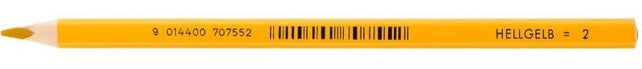 JOLLY Buntstift 3003 Supersticks Delta 12 Stück hellgelb