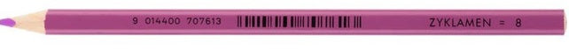 JOLLY Buntstift 3003 Supersticks Delta 12 Stück zyklamen