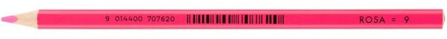 JOLLY Buntstift 3003 Supersticks Delta 12 Stück rosa