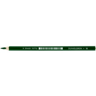 JOLLY Buntstift 3003 Supersticks Delta 12 Stück dunkelgrün