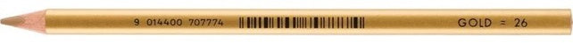 JOLLY Buntstift 3003 Supersticks Delta 12 Stück gold
