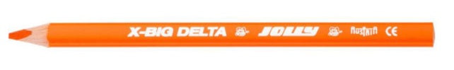JOLLY Buntstifte 3399 X-BIG Delta 12 Stück orange