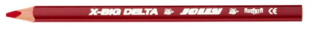 JOLLY Buntstifte 3399 X-BIG Delta 12 Stück karminrot