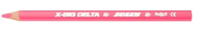 JOLLY Buntstifte 3399 X-BIG Delta 12 Stück rosa