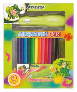 JOLLY Airbrush Set 21-teilig sortiert