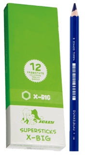 JOLLY Buntstifte 3099 X-BIG 12 Stück dunkelblau
