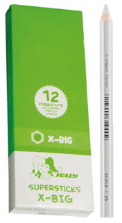 JOLLY Buntstifte 3099 X-BIG 12 Stück silber