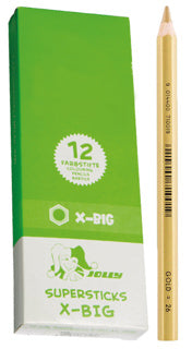 JOLLY Buntstifte 3099 X-BIG 12 Stück gold