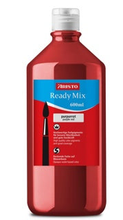 ARISTO Flüssigmalfarbe Ready Mix AR31060 600 ml purpurrot