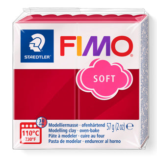 STAEDTLER Modelliermasse FIMO® Soft 57 g kirschrot