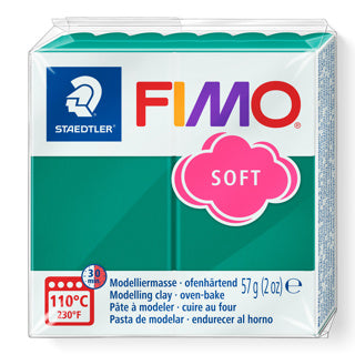 STAEDTLER Modelliermasse FIMO® Soft 57 g smaragd