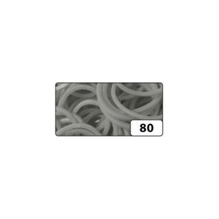 FOLIA Gummibänder RubberLoops 500 Stück hellgrau