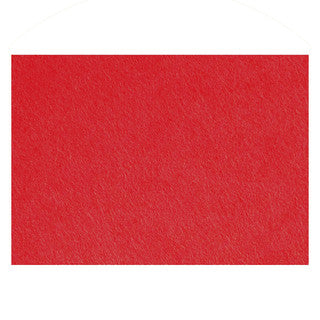 FOLIA Bastelfilz 1 Bogen 30 x 45 cm hochrot