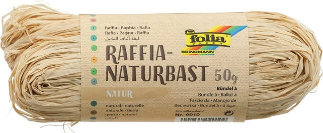 FOLIA Raffia-Naturbast 1 Bündel 50 g 0.5 mm natur