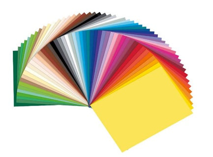 FOLIA Fotokarton 50 Bögen 300 g/m² 25 x 35 cm 50 Farben