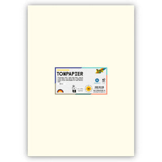 FOLIA Tonzeichenpapier 6318 DIN A3 50 Bögen 130 g/m² perlweiß