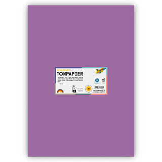 FOLIA Tonzeichenpapier 6328 DIN A3 50 Bögen 130 g/m² flieder