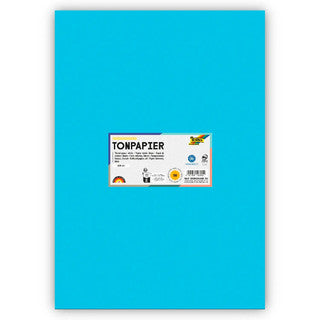 FOLIA Tonzeichenpapier 6330 DIN A3 50 Bögen 130 g/m² himmelblau