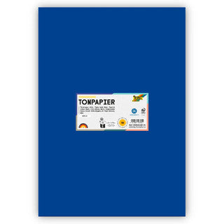 FOLIA Tonzeichenpapier 6336 DIN A3 50 Bögen 130 g/m² ultramarin