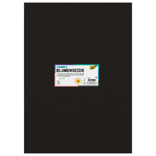 FOLIA Blumenseide 90090 26 Bögen 20 g/m² 50 x 70 cm schwarz