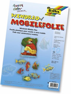 FOLIA Mobilefolie 5 Bögen PVC 0.2 mm 50 x 70 cm transparent
