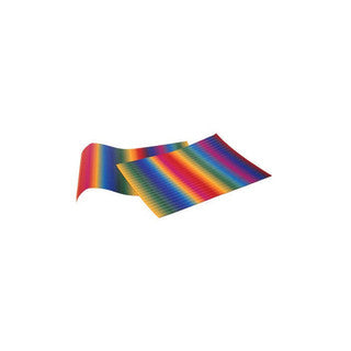 FOLIA Wellpappe 77010 10 Bögen 260 g/m² 50 x 70 cm regenbogenverlauf