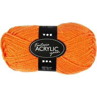 FANTASIA Polyacryl Garn 421709 80 m neon orange