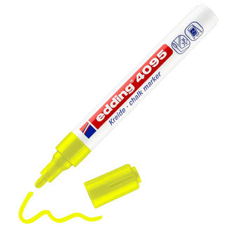 EDDING Kreidemarker 4095 mit Rundspitze 2-3 mm neongelb