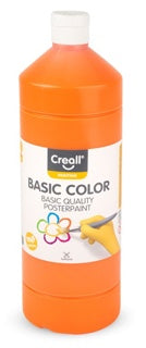 CREALL Plakatfarbe Basic Color 1000 ml orange