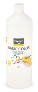 CREALL Plakatfarbe Basic Color 1000 ml weiß