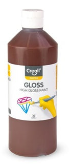 CREALL Glanzfarbe Gloss 500 ml braun