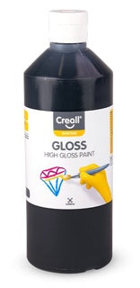 CREALL Glanzfarbe Gloss 500 ml schwarz